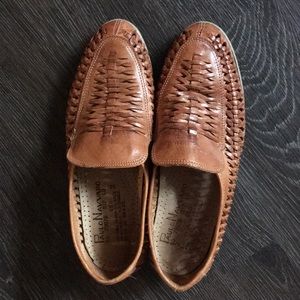 Vintage Woven Leather Shoes